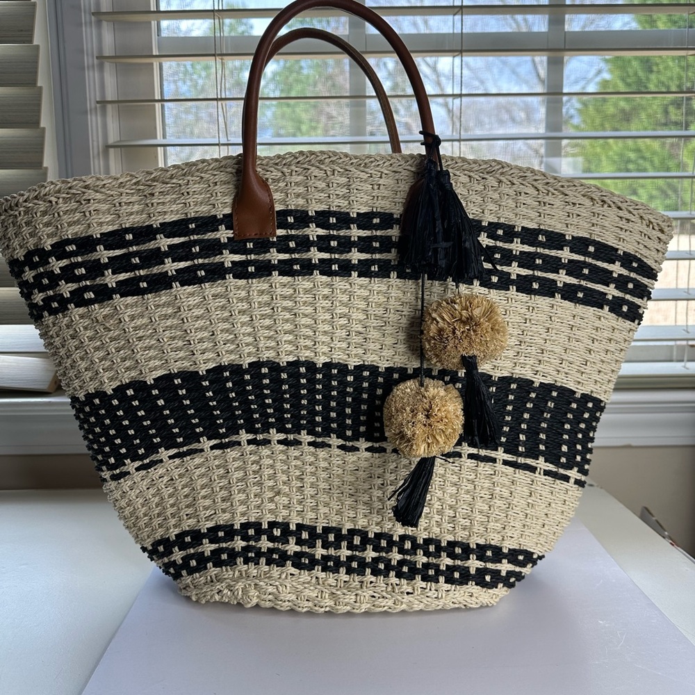 NWT Barney’s New York Straw like bag